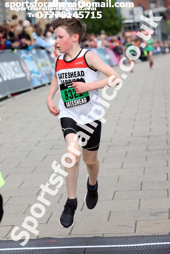 Simplyhealth Junior, 5k and Mini Great North Run. Photo: David T. Hewitson/Sports for All Pics